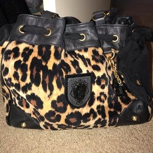 Cheetah print juicy couture purse